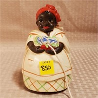Black Americana Mammy String Holder