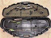 PSC Thunderbolt Compound Archery Bow & case