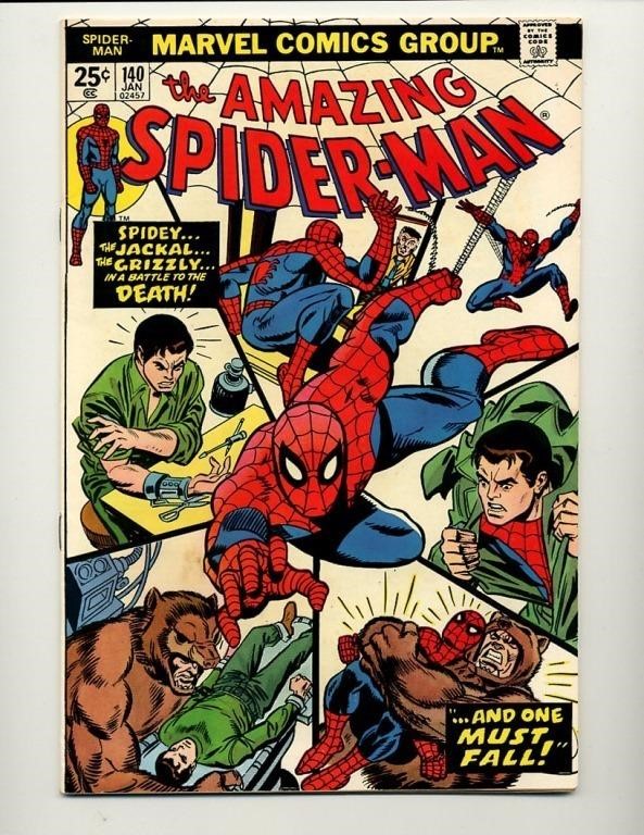 MARVEL COMICS AMAZING SPIDER-MAN #140 BRONZE AGE