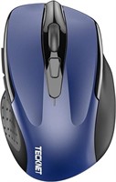 TECKNET Bluetooth Wireless Mouse, Computer Mouse w