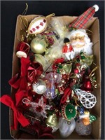 Box Lot Christmas Ornaments