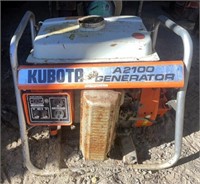 Kubota A2100 Generator (As Found)