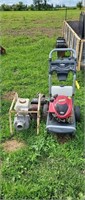 transfer pump , pressure washer , chain saw as is
