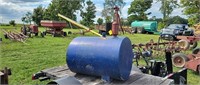blue steel fuel tank
