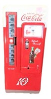 Restored Vintage Coke Machine