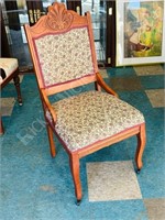 antique wood chair