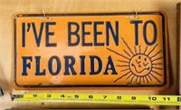Been to Florida License Plate