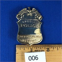 Department of Defense Special Police Badges