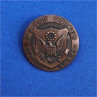 U.S. War Worker Service Award Pin