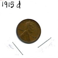 1915-D Lincoln Wheat Cent