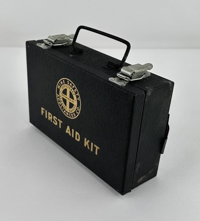 Antique Mine Safety First Aid Kit