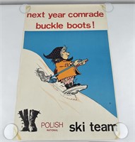 Polish National Ski Team Poster