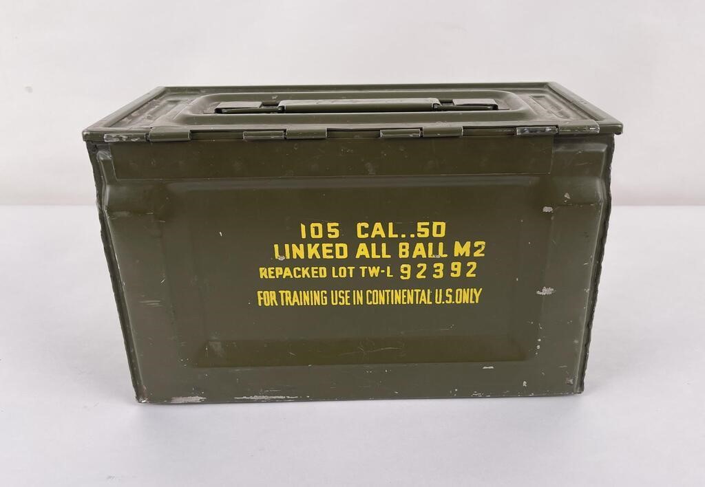 Vietnam US Army .50 Cal Ammo Can