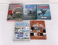 Group Aviation Themed Coffee Table Books