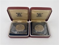 1973 50 Pence Coins