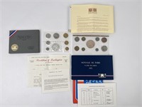 1975 French Coins Sets