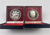 1973 Bahamas Silver Proof Coins