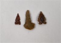 Ancient Native American Indian Arrowheads