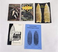 Collection of Indian Arrowhead Books
