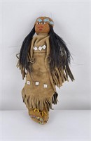 Plains Native American Indian Beaded Doll