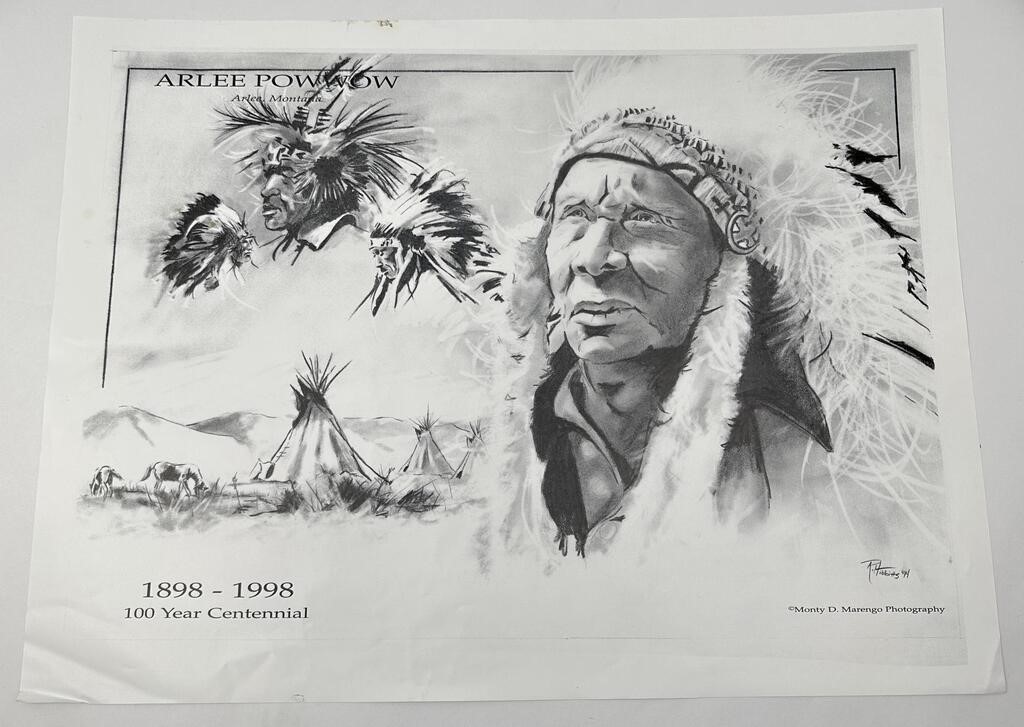 Arlee Montana Pow Wow Poster