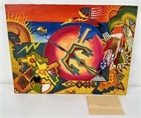 Stanley Salazar Paiute Shoshone Indian Painting