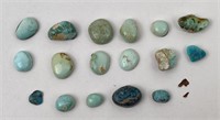 140 Carats of Jewelry Grade Turquoise Cabochons