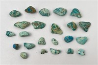 273 Carats of Jewelry Grade Turquoise Nuggets