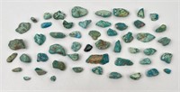 790 Carats of Jewelry Grade Turquoise Nuggets