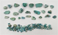 328 Carats of Jewelry Grade Turquoise Nuggets