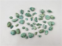 755 Carats of Jewelry Grade Turquoise Nuggets