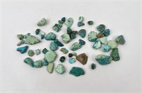 645 Carats of Jewelry Grade Turquoise Nuggets