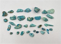 530 Carats of Jewelry Grade Turquoise Nuggets