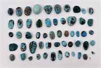 382 Carats of Jewelry Grade Turquoise Cabochons