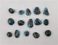 73 Carats of Jewelry Grade Turquoise Cabochons
