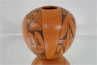 Sunbeam David Hopi pottery seed bowl