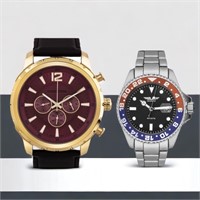 DEPORTE Diver & ALEXANDER DuBOIS Men's Watches