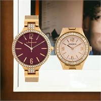 JEANNERET & ROUSSEAU Ladies Crystal Watches