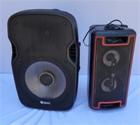 Portable speakers