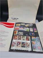 1974 mint set of stamps