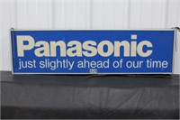 Panasonic Lighted Sign Lights Up  Does Need A Plug