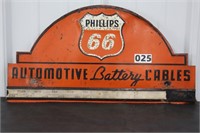 Phillips 66 Automotive Battery Cable Sign