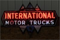 International Motor Trucks Neon Sign 62" X 37"
