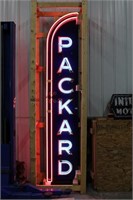 Packard Neon Sign Single Sided Approx 116" X 22"