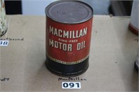 Macmillan Motor Oil - Full