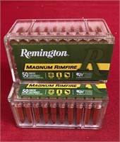(100)Rds Remington .22 Win Mag