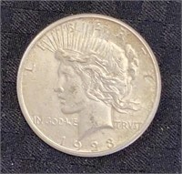 1923S Peace Silver Dollar