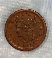 1853 One Cent Coin
