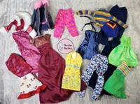 Lots of Groovy Barbie Clothes