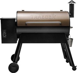 Traeger ElectricWood Pellet Grill & Smoker, Bronze